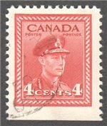 Canada Scott 254as Used F